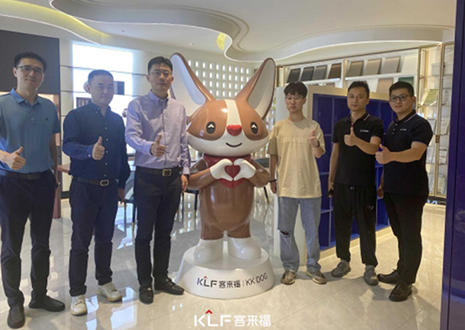 熱烈歡迎中國建博會領導一行蒞臨客來福智能科技股份有限公司參觀指導！